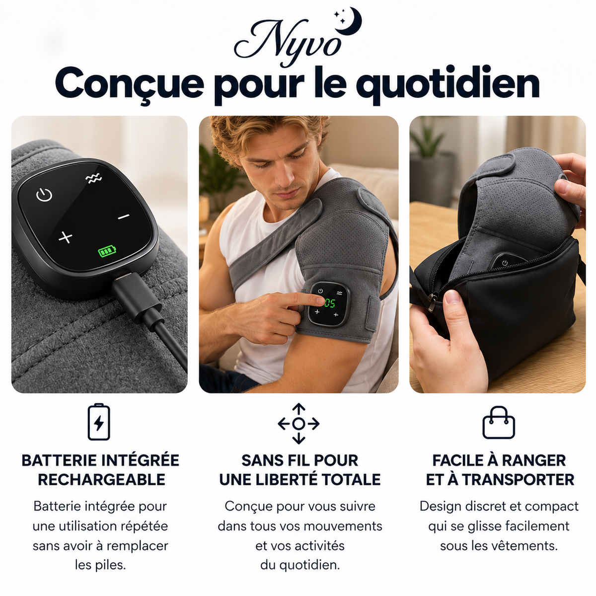 Épaulière Triple Action Nyvo